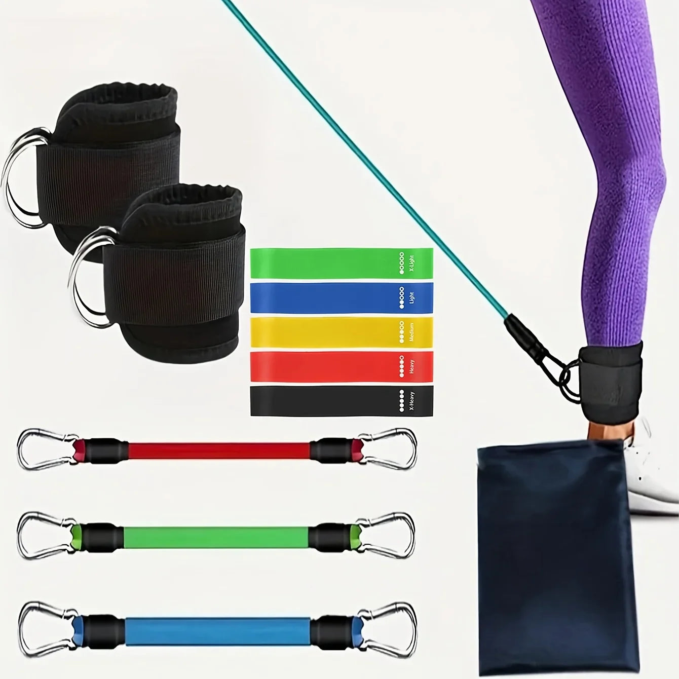 11pc Resistance Bands