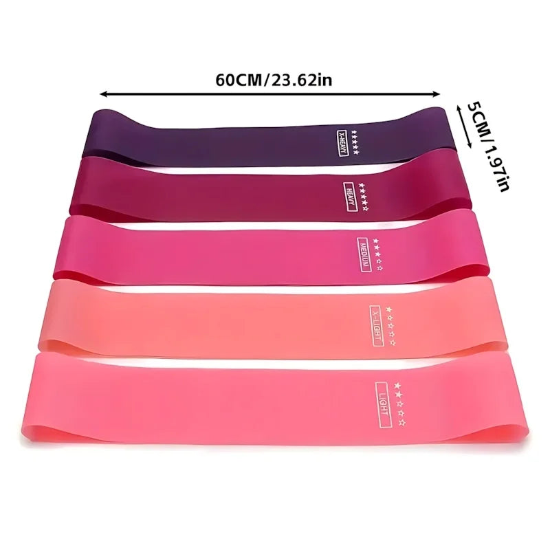 5pc Resistance Bands