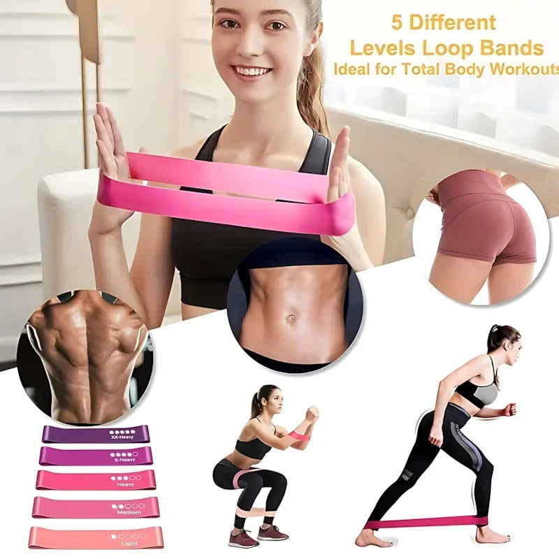 5pc Resistance Bands