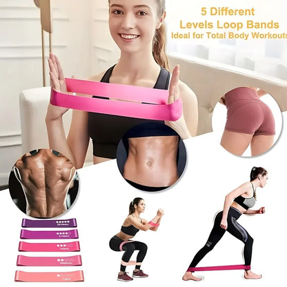 5pc Resistance Bands